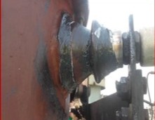 Transformer oil leakage arrested with Underwater Ceramic Putty - Duromar SAR UW